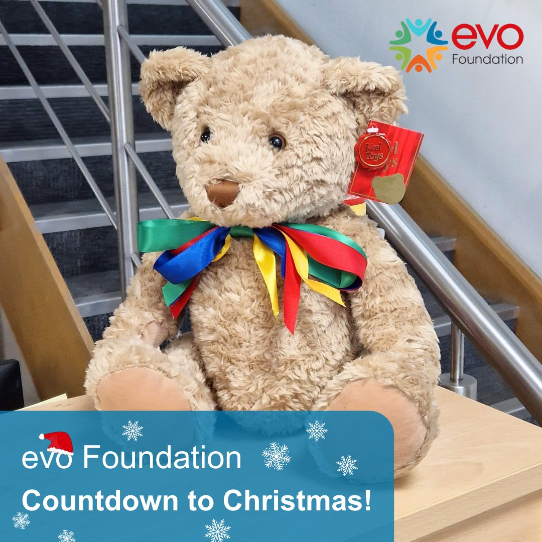 Today, our #CountdowntoChristmas begins with a week of festive activities planned across <a href="/evo_partnership/">evo</a>.
 
In Normanton, the evo receptionists have a friend to help welcome guests. evo employees will be trying to guess their name; do you know what it could be? #evofoundation