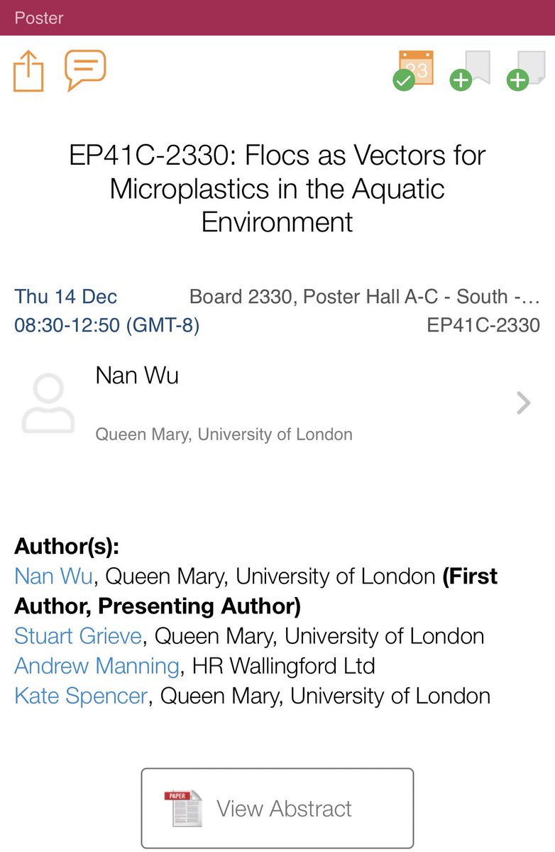 nanwu1112's tweet image. Already excited about #AGU23 Will be doing a poster on Thursday and an oral on Friday talking about the aggregation/flocculation of #microplastics and its implications for transportation of #microplastics in the #ocean 🌊 

Drop me a message if you fancy a chat😬😬😬