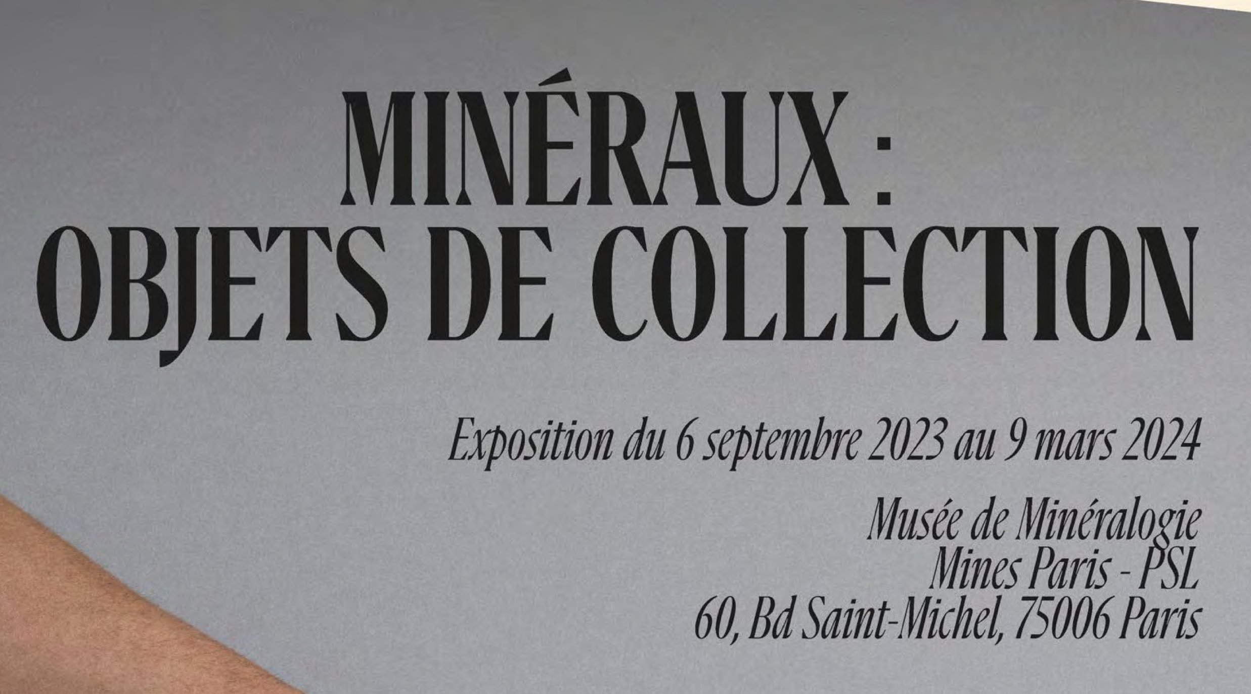 MINÉRAUX : OBJETS DE COLLECTION - Mines Paris - PSL