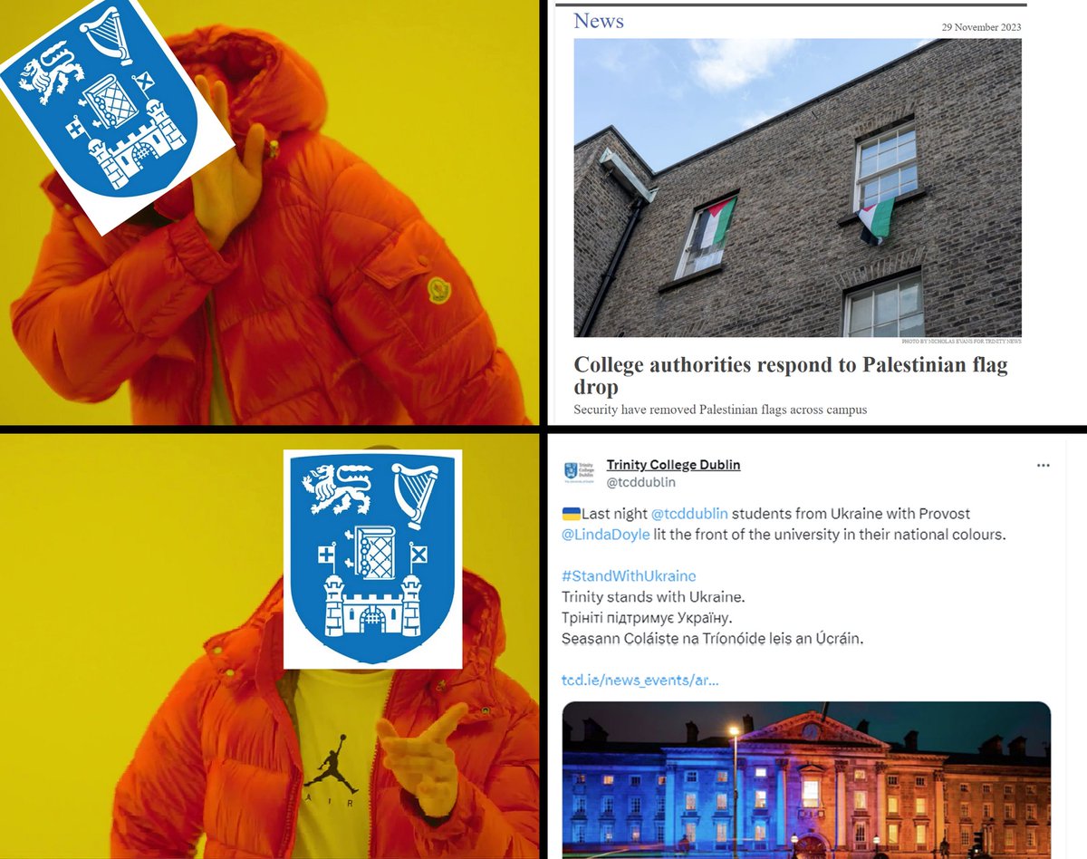 Spot the Difference? @tcddublin Credit: Fionn Bowes Fitzpatrick