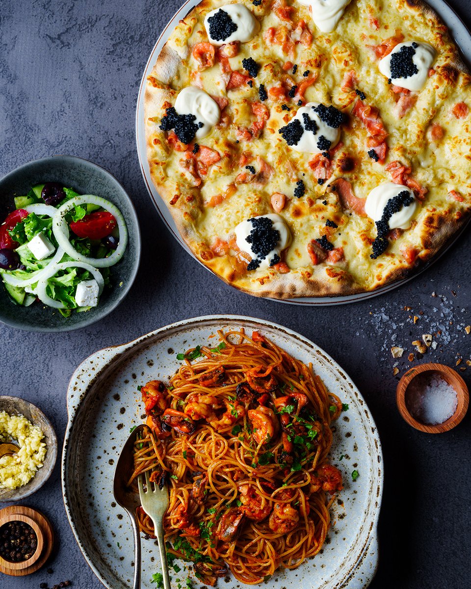 A summer spread worth the fuss! 🤤

#pizza #pizzeria #pizzalover #deliciousness #woodfired #italianfood #pasta #foodie #restaurantsnearme #yum #delicious #pizzanearby #colcacchio #pasta #salad #summer #spread