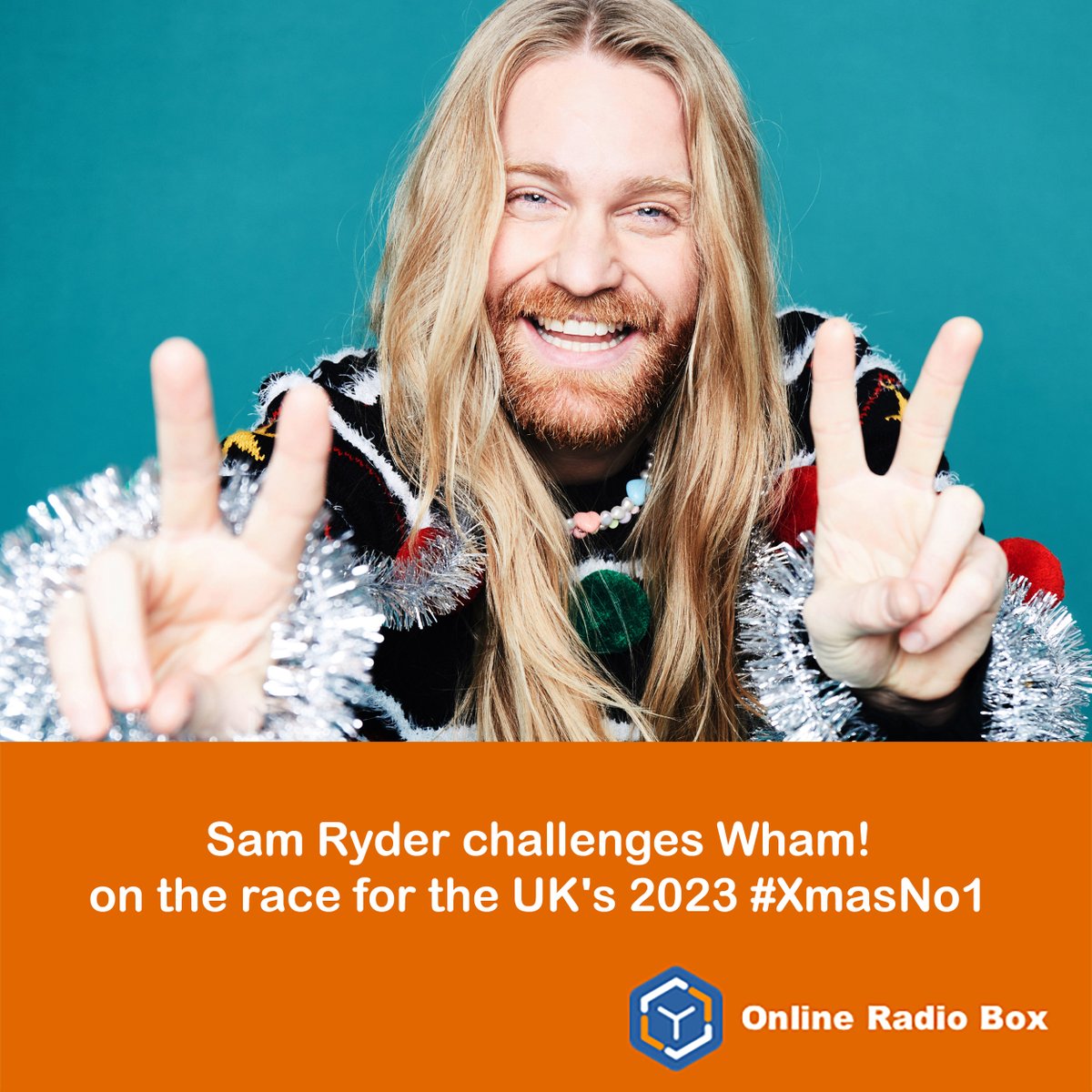 #SamRyder challenges Wham! on the race for the UK's 2023 #XmasNo1 with #YoureChristmasToMe. It's already close, less than 800 chart units away from dethroning Last Christmas.🎄🎤
Listen to Sam Ryder at onlineradiobox.com! 🎧
onlineradiobox.com/artist/3469951…
#ChristmasChartBattle