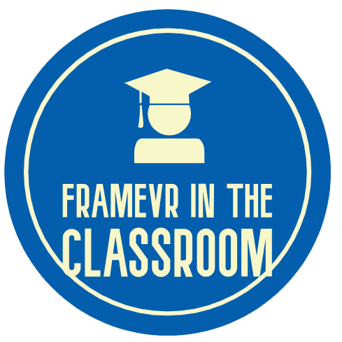 ELIVE_project's tweet photo. In our E-LIVE project we are using a new virtual world called FrameVR which is very suitable for education. As a teacher you can have three free areas, choose one of the 30+ environments and fill it with your own content. Check https://t.co/U1p4xXB9DM https://t.co/FUzufQqlfR