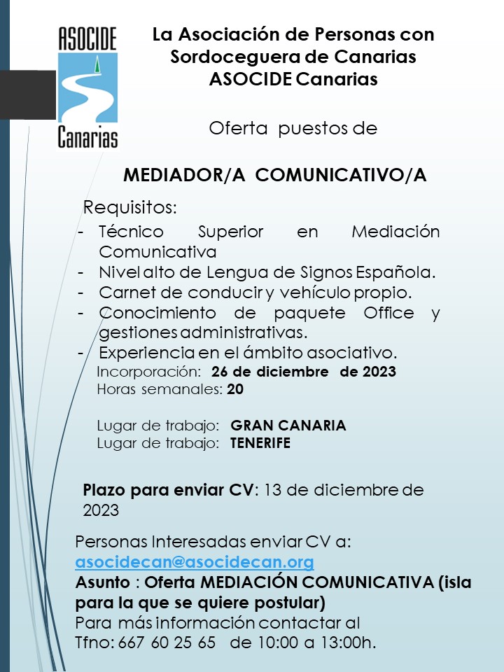 Oferta empleo