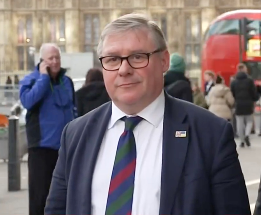 Mark Francois looks like he should be driving a coachload of pensioners to Marbella.