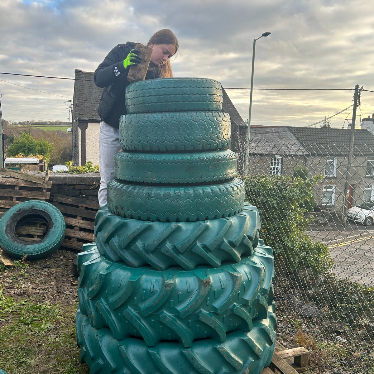 Y Pant School (@ypantschool) on Twitter photo If you have driven around Cross Inn recently you'll have seen the very festive tyre stack at
<a href="/SouthgateGarage/">Southgate Garage</a>
- all completed by Ffion on work experience! #YPantCareers If you have driven around Cross Inn recently you'll have seen the very festive tyre stack at
<a href="/SouthgateGarage/">Southgate Garage</a>
- all completed by Ffion on work experience! #YPantCareers