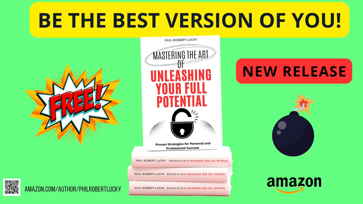 'Unleash your potential with Phil Robert Lucky's latest masterpiece. It's not just a book, it's an experience. 🎆 #LifeChangingReads #FullPotential 📚🚀' For more: amazon.com/dp/B0CPTGVRHT