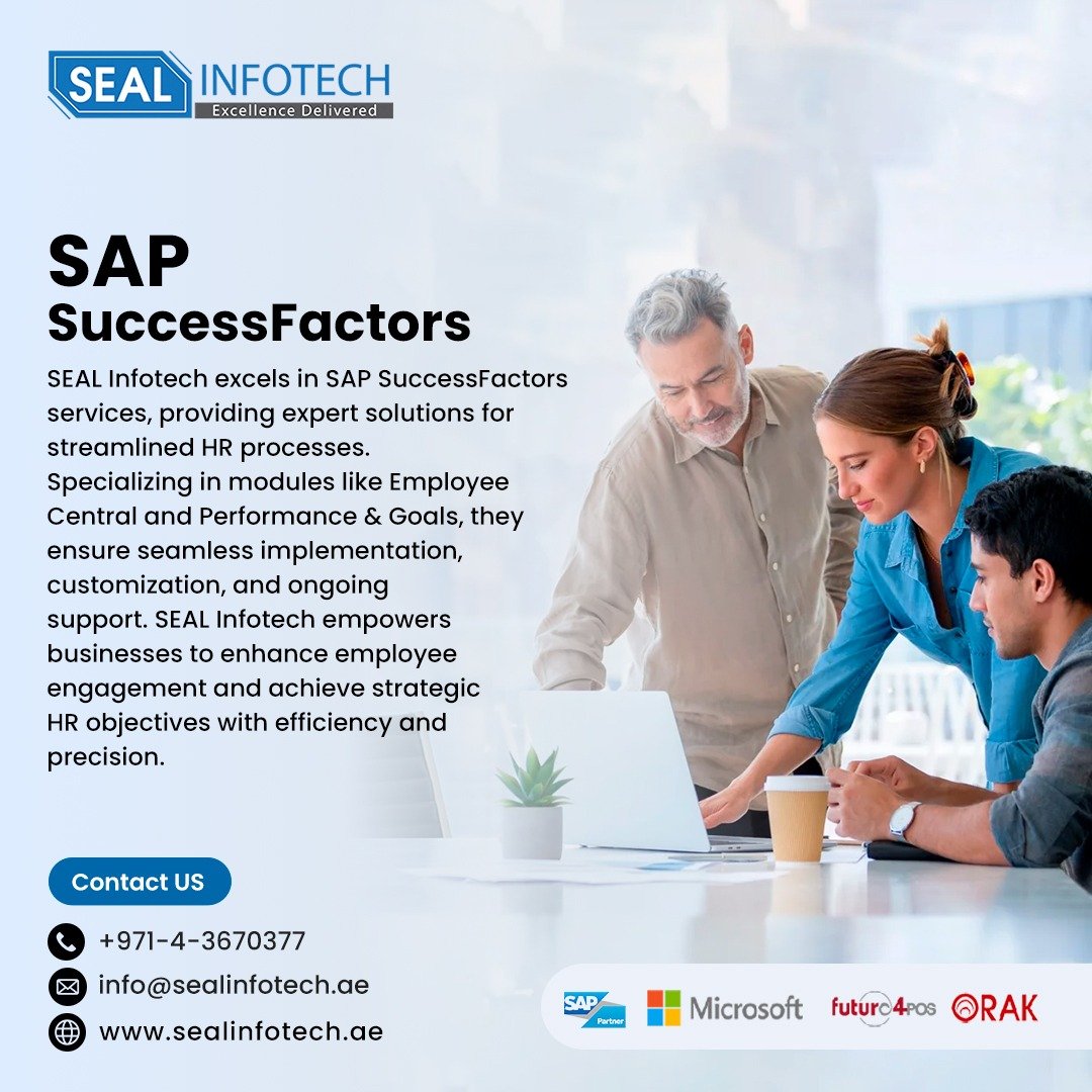 Experience a revolutionary shift in HR management with SEAL Infotech's SAP SuccessFactors Services. Our solutions redefine HR processes, ensuring seamless operations and amplified employee engagement.

#SAPSuccessFactors #HRTransformation #InnovationInHR #HRtech #DataAnalytics