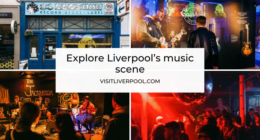 Discover a new beat in Liverpool! 🎸 If you're a fan of music then Liverpool is the place to visit - from museums to gig venues, tours and shops, there's so much to see and do! ➡️ visitliverpool.com/discover-a-new…