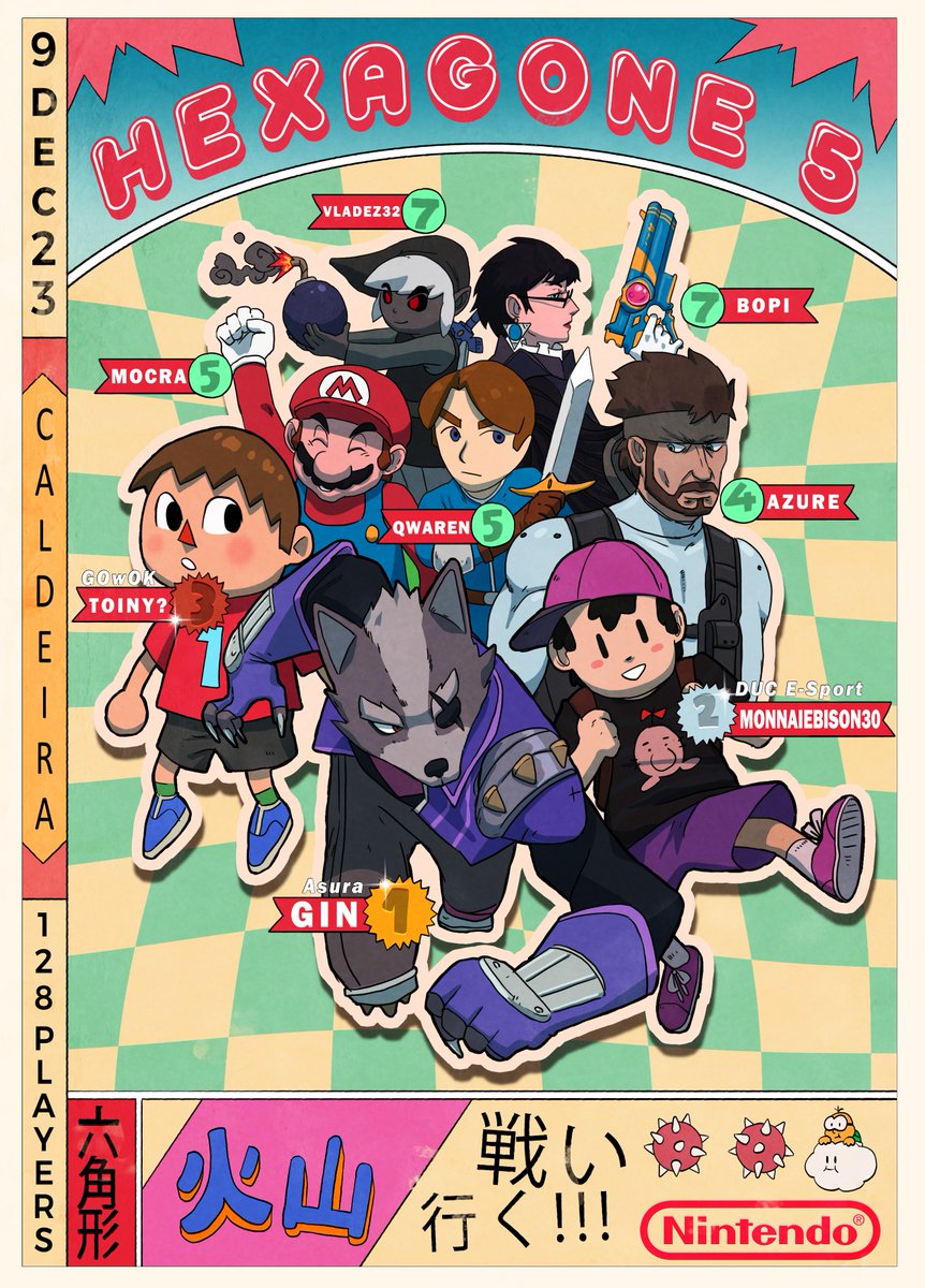 Clap de fin pour Hexagone #5 !
Félicitations à tous les participants et tout particulièrement aux membres du top 8 ci-dessous. 
Merci à <a href="/Piver_psd/">piver.psd</a> pour le graph !🫶