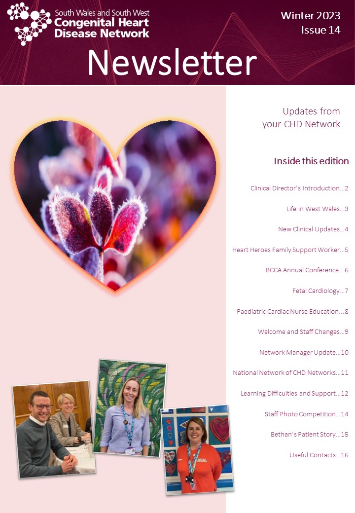 Positive news! Delighted to share with you our Winter 2023 Newsletter! 👉swswchd.co.uk/image/blog/0.%… #NHS #Network #CHD #CollaborativeWorking