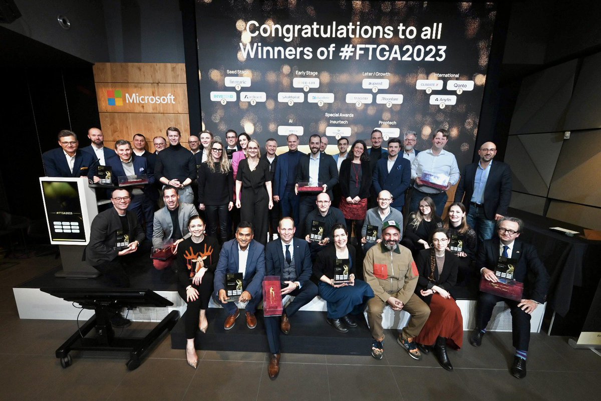 🎊 The final curtain falls on #FTGA2023. Kudos to our winners and a big thank you to everyone who joined us. What a night!

#Awards #Germany #Fintech #FTGA