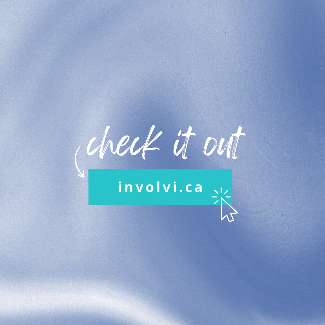 Our website just got a ✨facelift✨! Check out our new look at involvi.ca and let us know what you think!