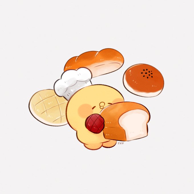 「食べ物 メロンパン」のTwitter画像/イラスト(新着)