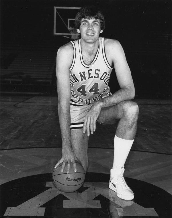 Kevin McHale at the University of Minnesota.