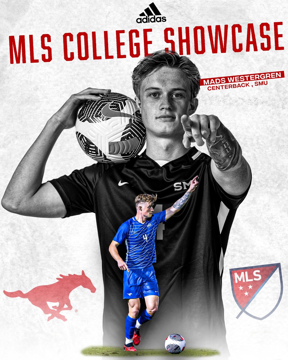 Keep em’ coming ‼️ Congratulations to Mads for being one of 44 top college prospects to participate in the Adidas MLS College Showcase 🐎 #PonyUp #PonyUpDallas