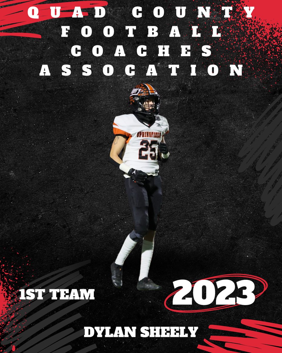 SLHSFootball's tweet photo. Quad County Football Coaches Association - 1st Team
Sean Guerriero
Dantel Gentile
Dylan Sheely
Jake O'Donnell https://t.co/MdXuvoZUeq