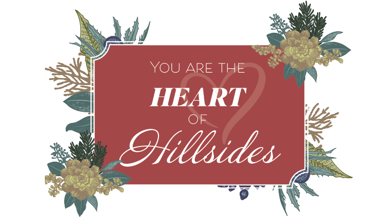 For 110 years, Hillsides has followed its heart, and you, our friends and donors, have led the way. We invite you to give and help children, youth, and families heal this holiday season. 🤎 

hillsides.wedid.it

#GiveFromYourHeart #HealGrowThrive #Hillsides