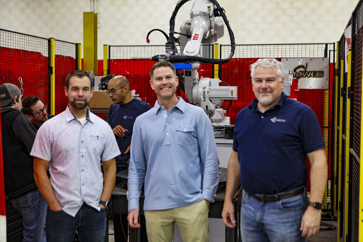 mwengineered's tweet image. @mwengineered worked together with #ScalableRobotics to help us provide our customers with an easy-to-use programming alternative. #ScalableArc™ provides a great solution.  Thanks to #ScalableRobotics for hooking us up with some innovative technology.  @ABBRobotics
