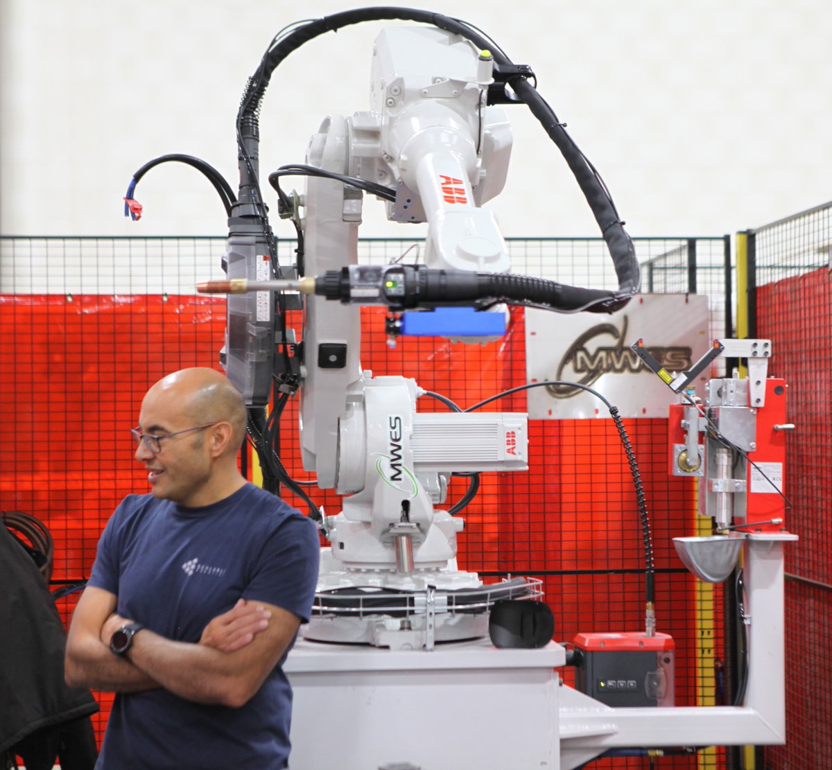 mwengineered's tweet image. @mwengineered worked together with #ScalableRobotics to help us provide our customers with an easy-to-use programming alternative. #ScalableArc™ provides a great solution.  Thanks to #ScalableRobotics for hooking us up with some innovative technology.  @ABBRobotics