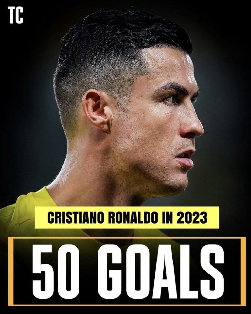 🚨| Breaking news!!! Cr7 reaches 50 goals in 2023! 🐐