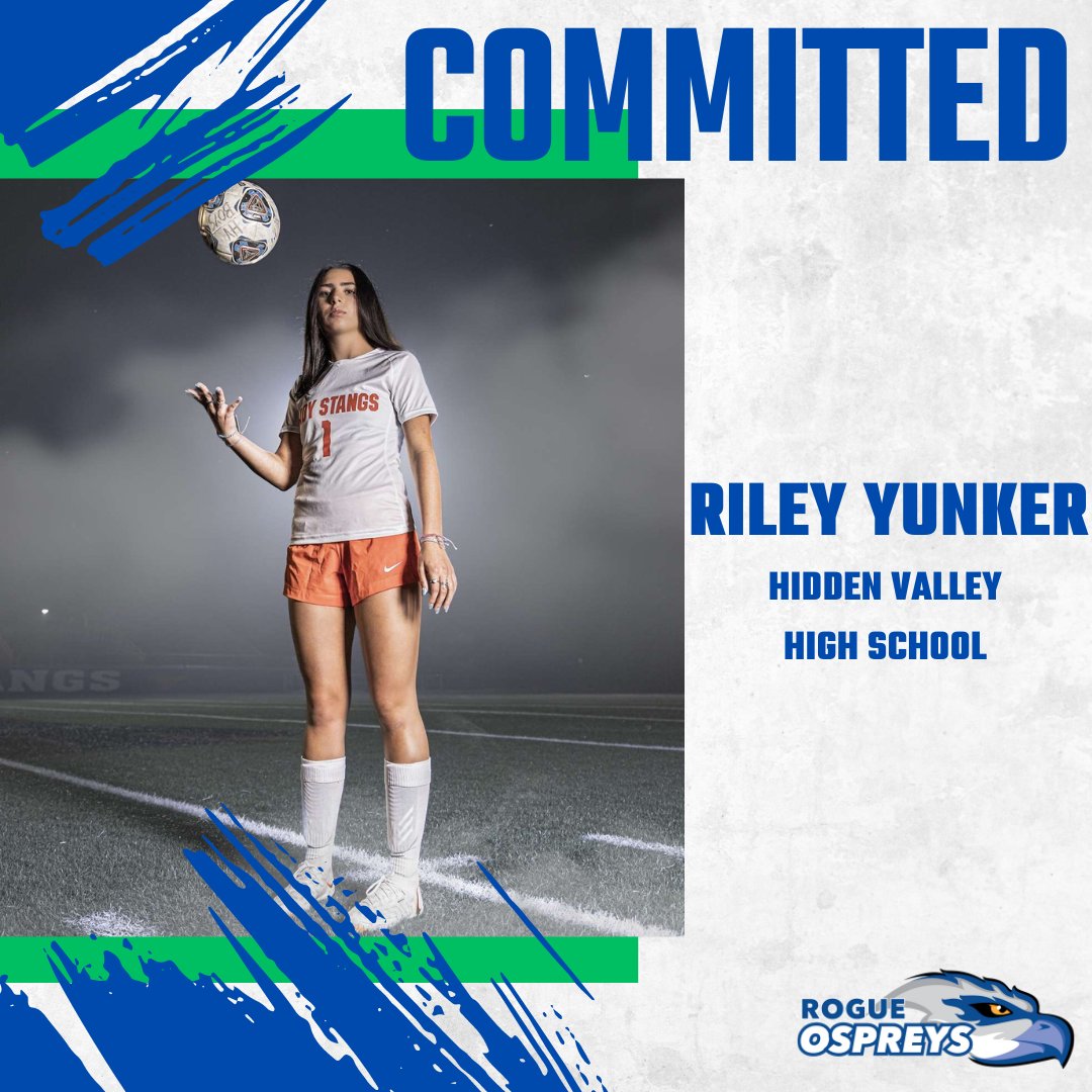 RogueOspreys's tweet photo. New Osprey Alert!

Riley Yunker joins our growing 2024 Women's Squad! Another player coming out of a strong Hidden Valley program. Riley brings a command presence and great field vision to a program hungry to improve on our return season. 

Welcome Riley!

#WeAreOspreys https://t.co/Spy8bsReXP
