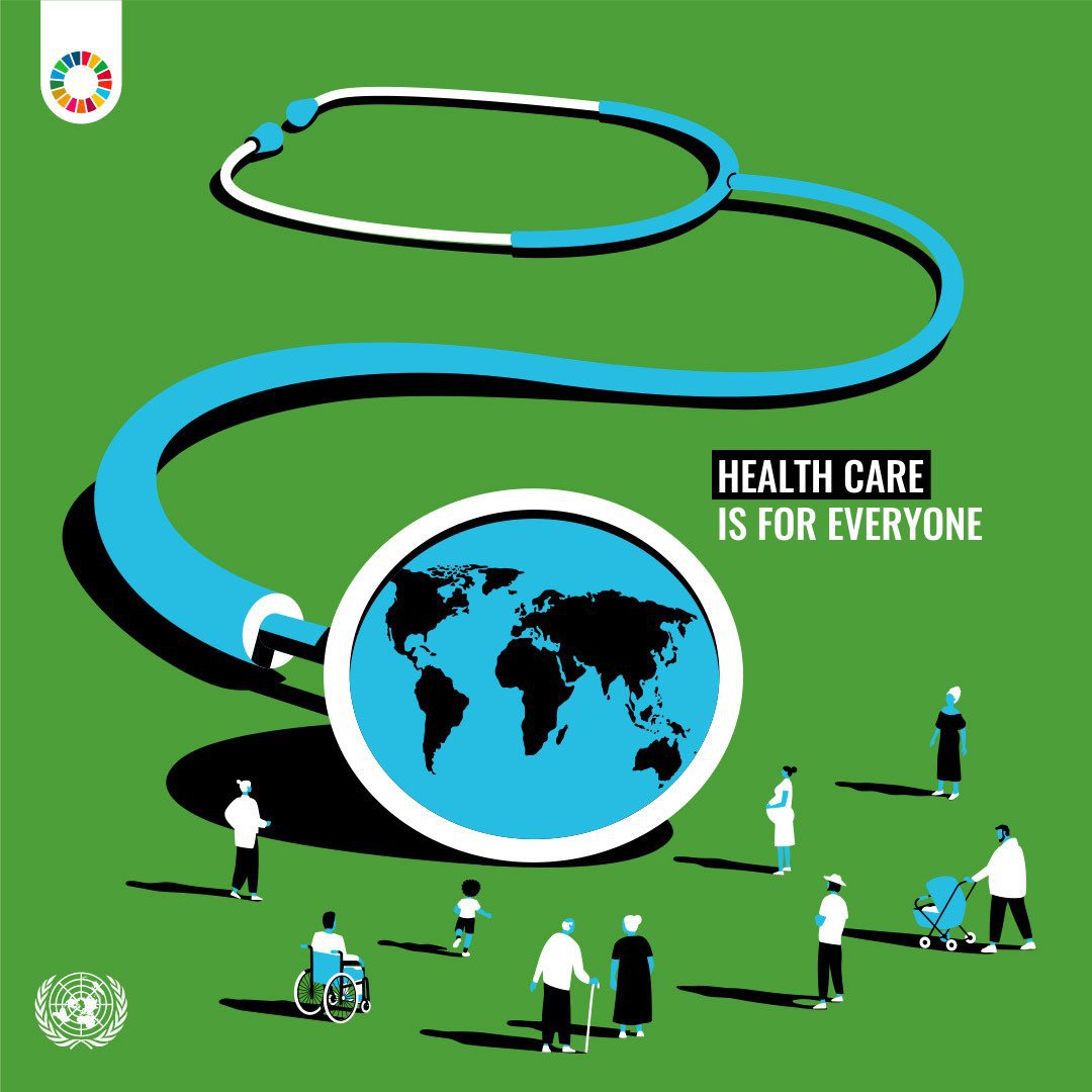 Health is a basic human right. The #GlobalGoals aim to achieve universal health coverage and provide access to safe & affordable medicines & vaccines for all. More on Tuesday's Universal Health Coverage Day: un.org/sustainabledev…