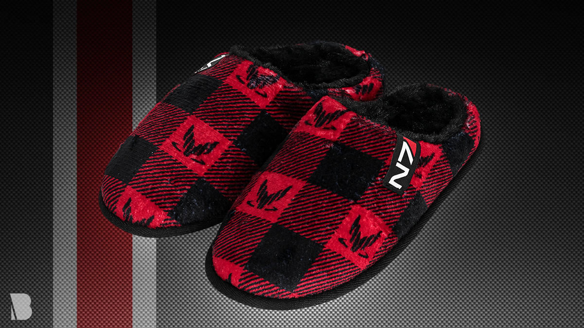 At the end of the day, even Spectre agents should take it easy. And for that mission, fluffy slippers are in order. @MassEffect gear.bioware.com/products/mass-…