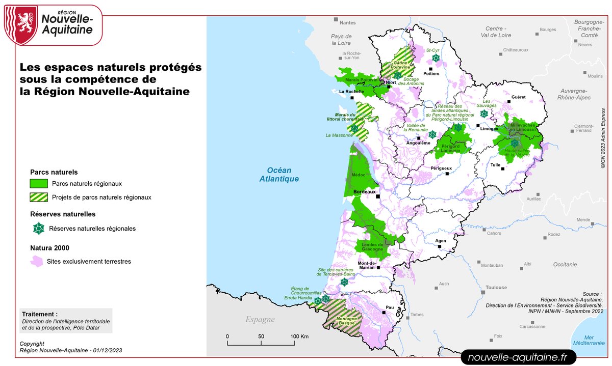 NvelleAquitaine's tweet photo. #Environnement : adoption de 3 nouveaux projets de Parcs naturels régionaux en Nouvelle-Aquitaine : Marais du littoral charentais, Montagne Basque et Gâtine poitevine

#JDPlénière #thread #NouvelleAquitaine #PNR #NeoTerra https://t.co/yBbiGyfzSM