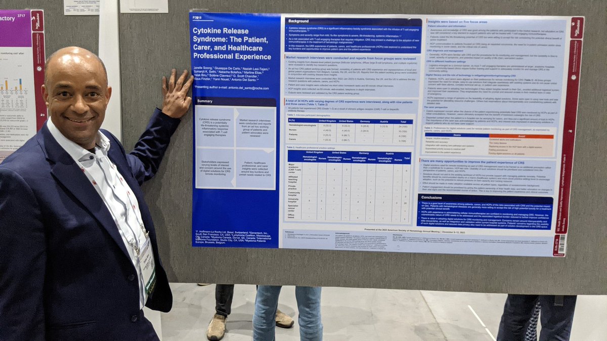 blondie1746's tweet photo. Proud of the boss! @IMFmyeloma #ASH23 #IMFASH23 #mmsm https://t.co/4CGmuAuk4x