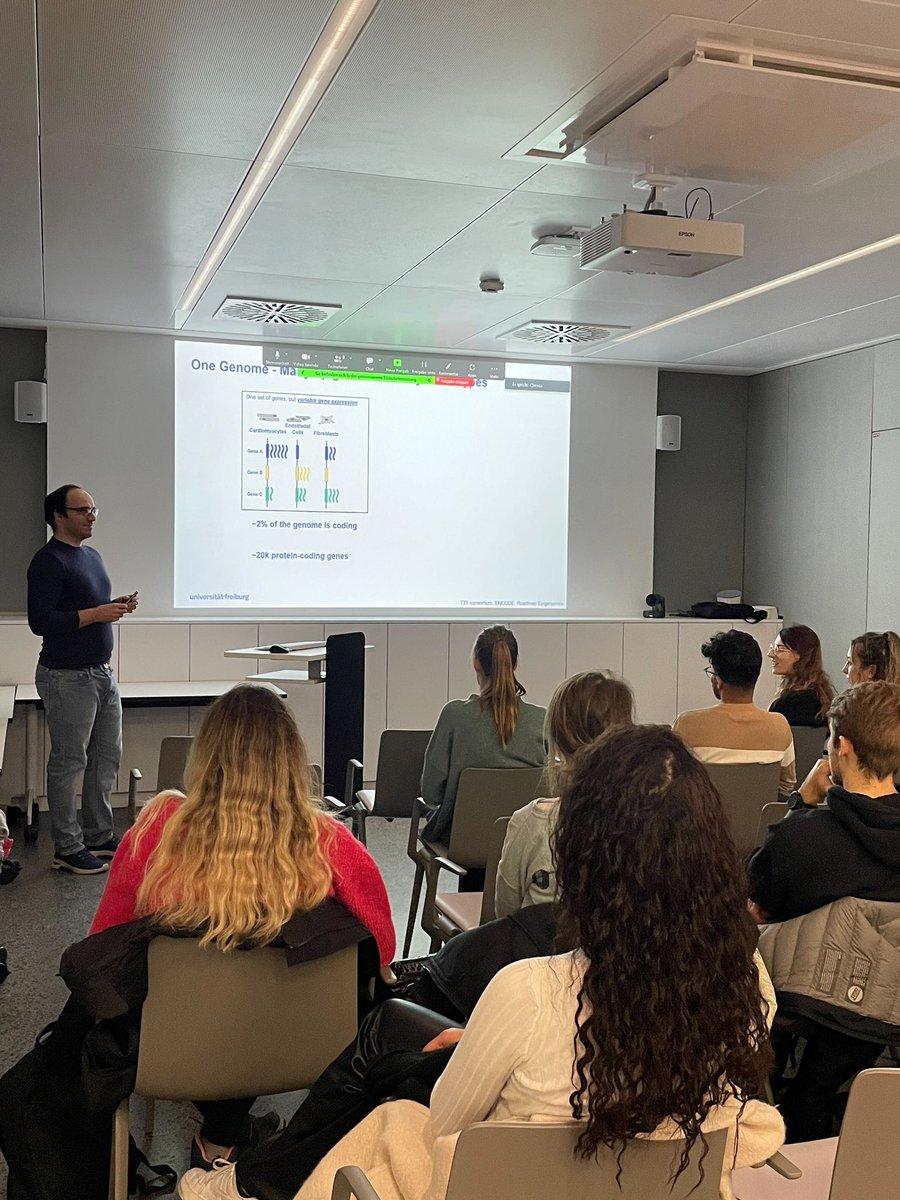 Now 2023 is almost at the end and so is our seminar series of the year! Today Dr. Sebastian Preissl presented his work with ATAC-seq, thank you for presenting the inner workings of the technique #epigenetics #innateimmunity Looking forward to learning more of this!