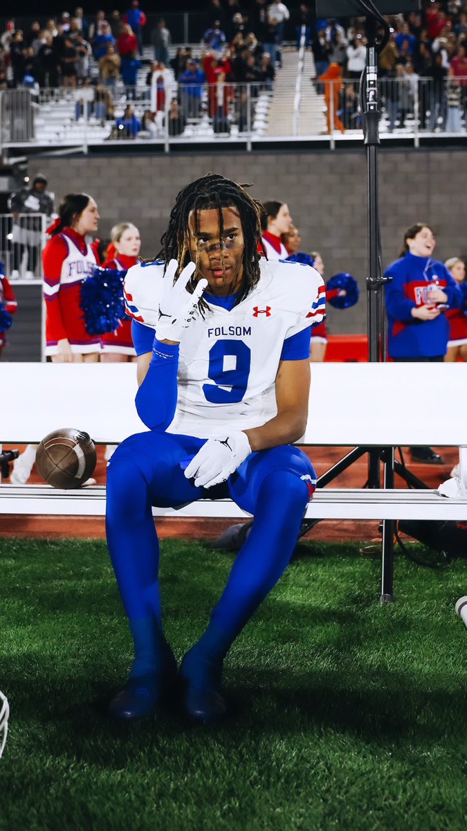 Jameson powell 4 ⭐️ ® (@jamesonpowell_) on Twitter photo Here is my full season highlights from my
Sophomore year 23-24
D1 State champion
- 1300 rec yards 85 catches 15 tds
Click here to watch : ⬇️⬇️
hudl.com/v/2MnLew
<a href="/Passing_Academy/">NorCal Passing Academy</a> <a href="/FolsomBulldogFB/">Folsom Football</a> Here is my full season highlights from my
Sophomore year 23-24
D1 State champion
- 1300 rec yards 85 catches 15 tds
Click here to watch : ⬇️⬇️
hudl.com/v/2MnLew
<a href="/Passing_Academy/">NorCal Passing Academy</a> <a href="/FolsomBulldogFB/">Folsom Football</a>