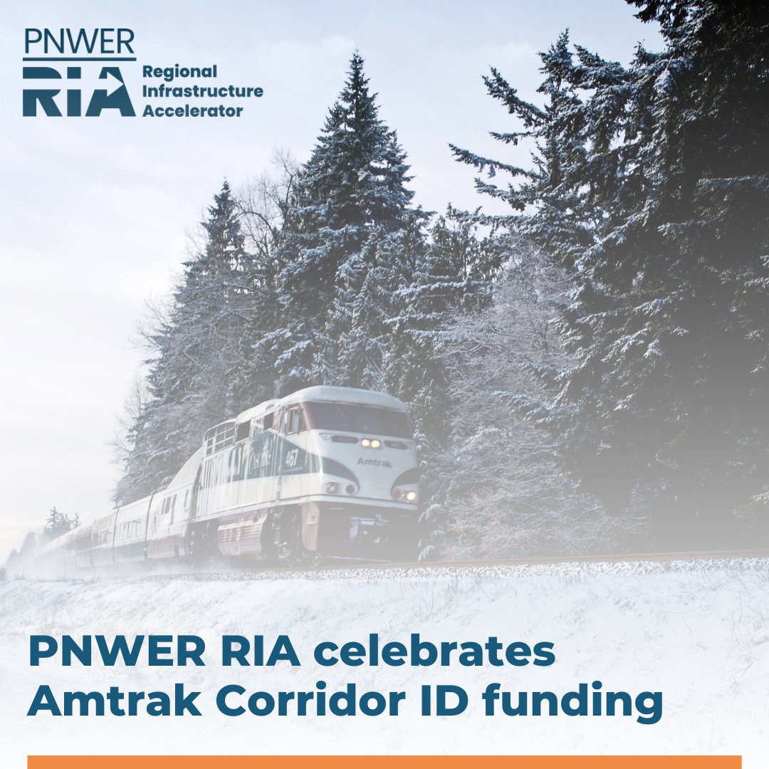 Four Pacific Northwest Amtrak route projects will receive an initial $500,000 planning grant through the Corridor ID Program, representing a significant stride towards expanding passenger rail throughout the PNW. Read more: rianorthwest.org/newsletter/cor… @wsdot @bigskyrailmt @AKRR