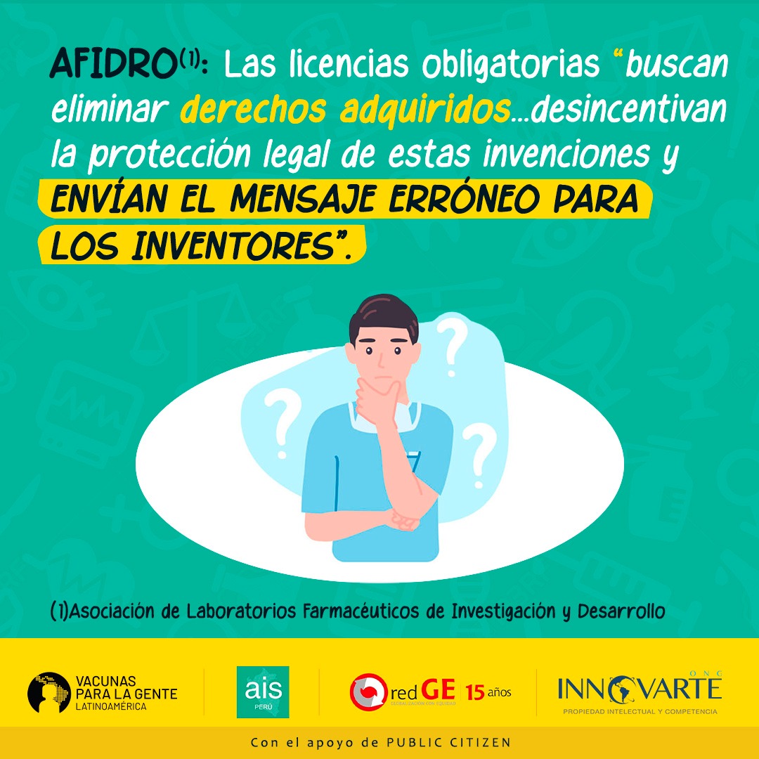 innovarte_ong's tweet photo. En octubre de 2023 el gob de #Colombia declaró la existencia de razones de interés público para someter a licencia obligatoria las patentes de #dolutegravir, utilizado para el tratamiento del #VIH/SIDA. Las farmacéuticas #AFIDRO han recusado con afirmaciones cuestionables. https://t.co/ZUjdDq0BCl