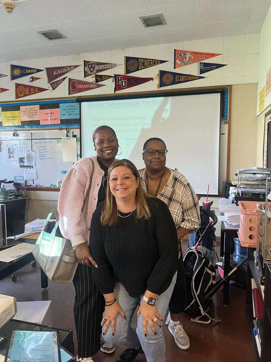 When two of the most influential educators of your career are in the same building, you have to ask for a picture! These two have made some serious impact on so many lives, and I’m grateful to have learned from each of them! #proudtobeLBUSD #bestdayever