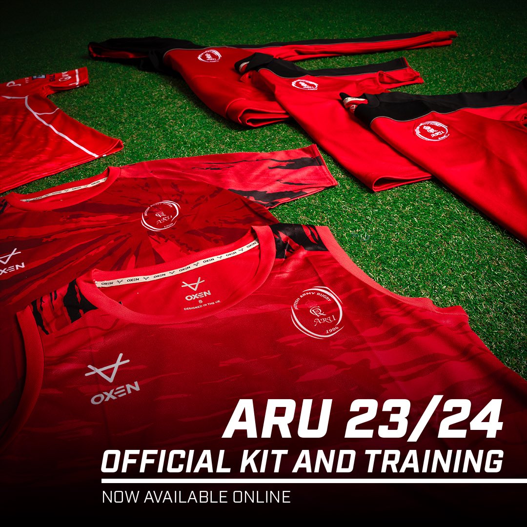 Army Rugby Union (@armyrugbyunion) on Twitter photo ๐ ๐๐๐ ๐๐!
The ARU 23/24 Season official replica shirt and training wear are available online now ๐๏ธ 
You can shop the full range here โฌ๏ธ 
eliteprosports.co.uk/army-rugby-uniโฆ ๐ ๐๐๐ ๐๐!
The ARU 23/24 Season official replica shirt and training wear are available online now ๐๏ธ 
You can shop the full range here โฌ๏ธ 
eliteprosports.co.uk/army-rugby-uniโฆ