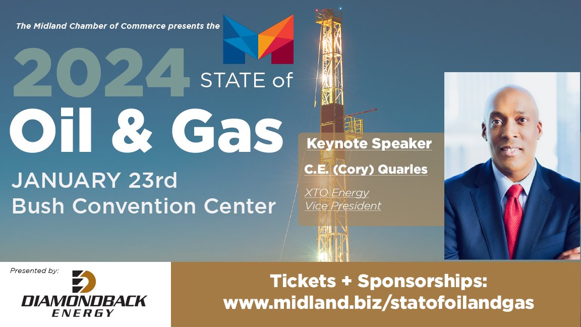 January and our annual State of Oil &amp; Gas are quickly approaching. You can register to attend and sponsor NOW! 😍

Tickets + Sponsorships: bit.ly/3sYt8PE
