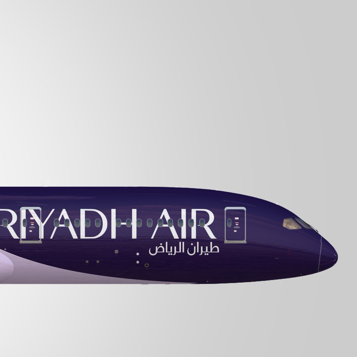 MisterLivery's tweet photo. “Unveiling the Royal Wings: Riyadh Air’s Majestic Journey Begins” #aviationdaily #avporn #instagramaviation #pilot #instaaviation #planespotting #plane #aviators #instaplane #boeing #airbus #aviator #pilotlife #megaplane #airplanes #avgeeks #planes #airport #avnerd #airline https://t.co/urWnqcYLYk