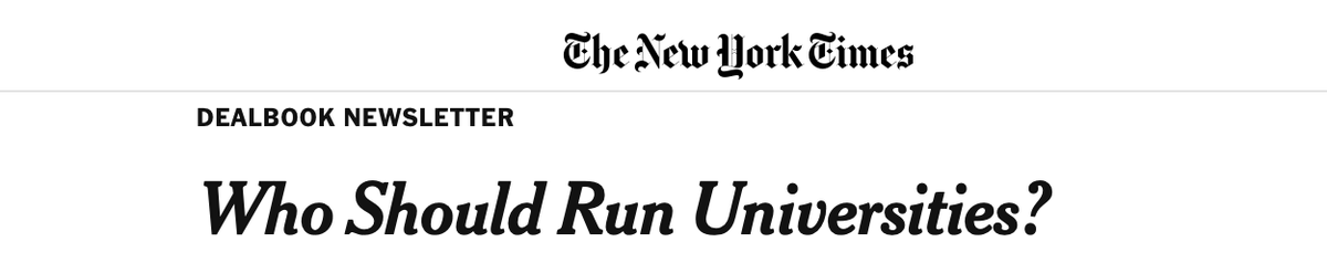 CharlieEatonPhD's tweet image. Charlie Eaton, the author of “Bankers in the Ivory Tower,” said... “There’s already so much pull towards doing what donors would want the university to do... You need presidents who are academics to keep the university anchored in that project.” nytimes.com/2023/12/11/bus…