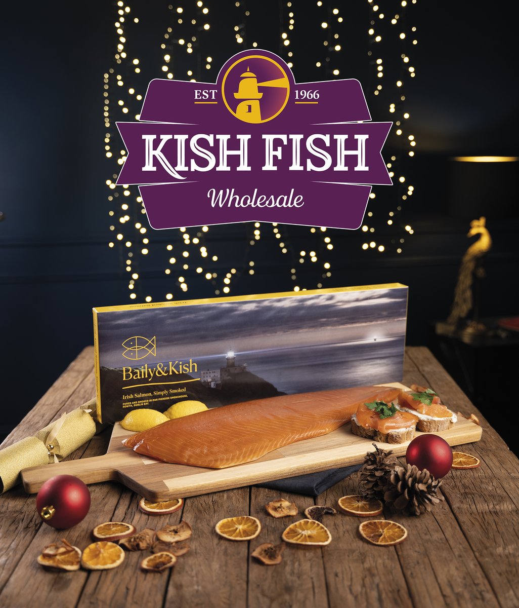🇮🇪🌊💚❤️🐠🍽️ We are now taking orders for our award-winning Baily&Kish corporate smoked salmon! Handmade in our Howth smokehouse, our smoked salmon is the best in town! Contact sales@kishfish.ie or call 018543900 for the best prices. J🐟🌱📞🎉 #atkishfish #seafood #smokedsalmon