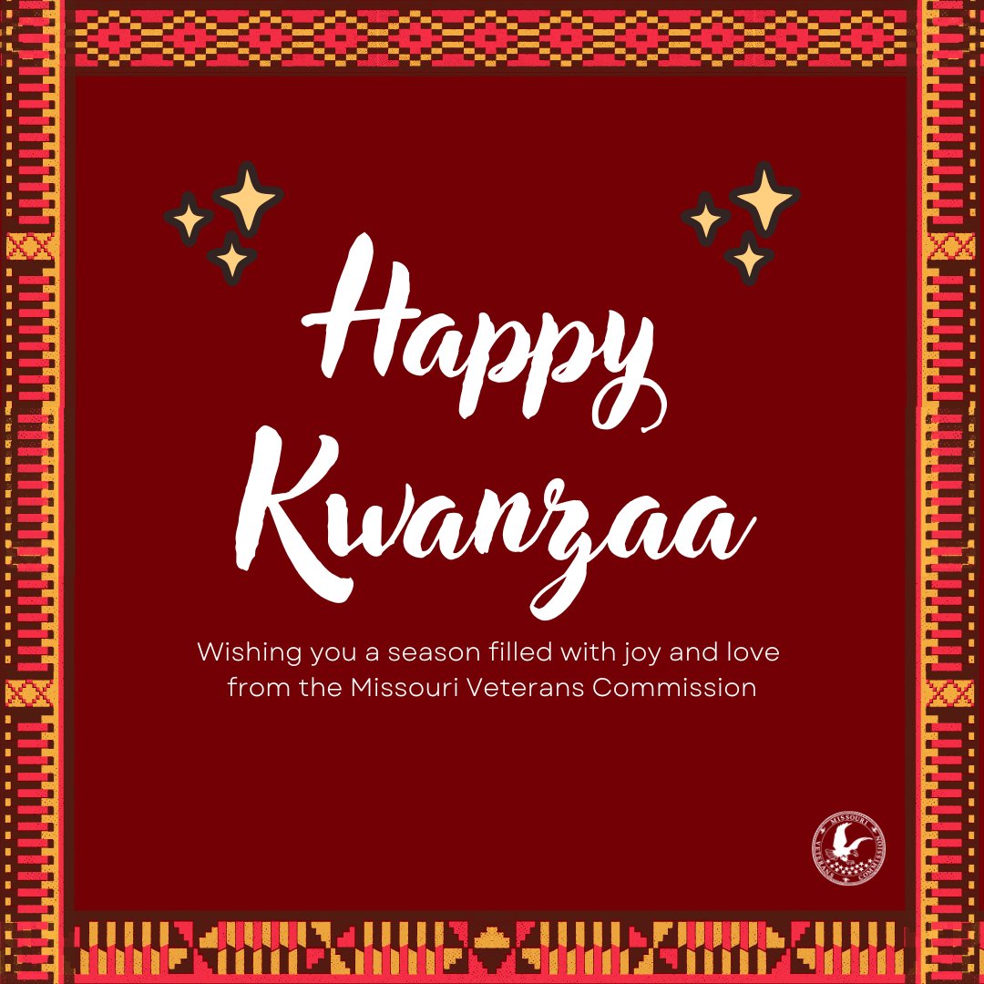 Happy Kwanzaa from #TeamMVC.
Kwanzaa traditionally celebrates family, culture, community, and the harvest.