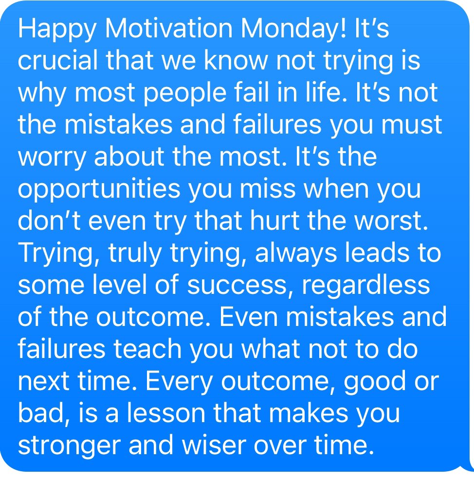 #MotivationMonday