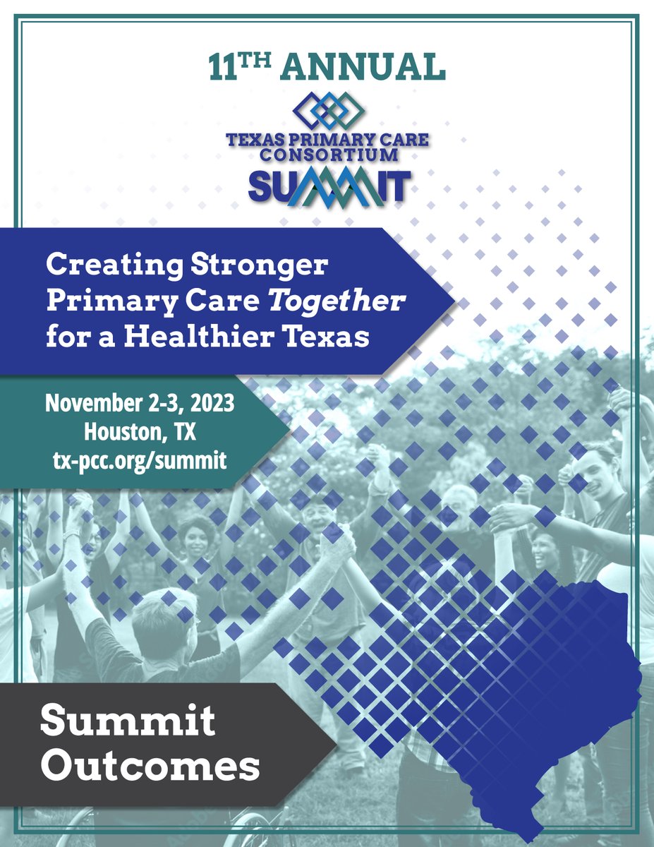 Explore our 2023 Summit Outcomes report to learn how the 11th Annual TPCC Summit brought stakeholders together in Houston, TX, to address the challenges of putting primary care front and center in our health care system. ow.ly/Hz9350Qgz8T
