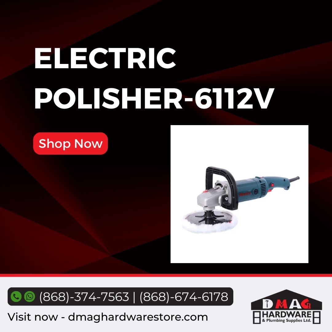 The Ronix 6112 Electric Polisher 1400W can help us speed up the cleaning and polishing procedure and keep our automobiles gleaming for longer.
Order now!
Contact us at 868-374-7563 via WhatsApp or by calling
#PowerfulPolishing #FlawlessFinish