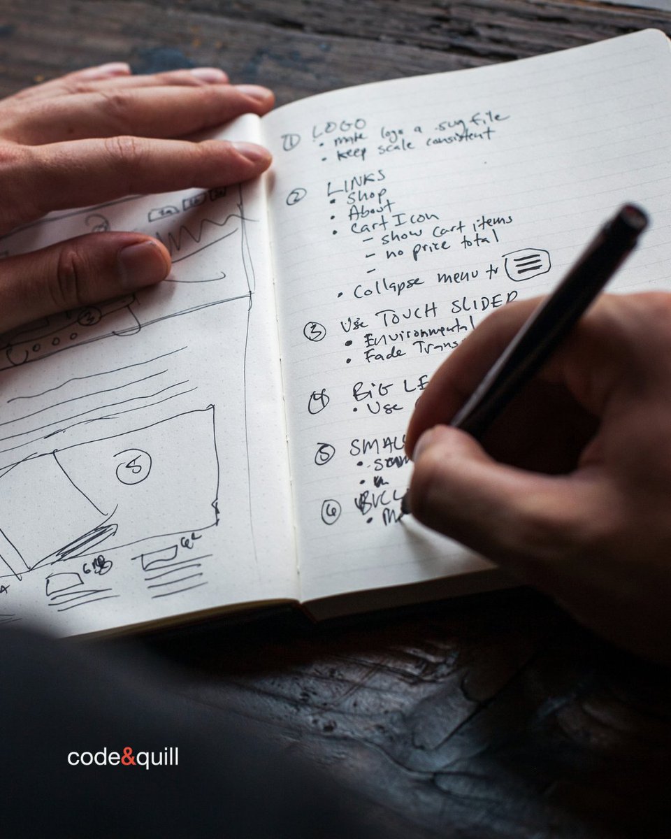 codeandquill's tweet image. There are many ways to fill a page. codeandquill.com