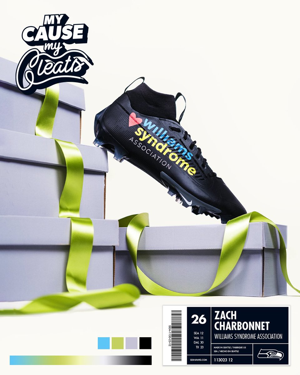 Thrilled to have spearheaded the 2023 #MyCauseMyCleats campaign for the #SeattleSeahawks! From concept to capturing stunning visuals, designing and directing this initiative allowed me to channel my creativity for a noble cause. Enjoy!