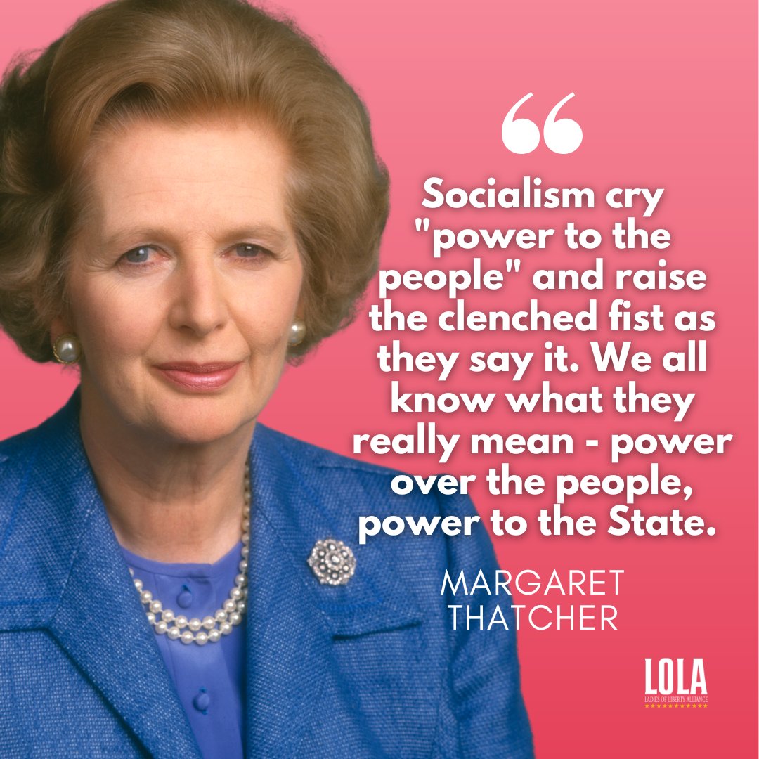 'What they really mean is power over the people, power to the state.' 💯

#thatcher #socialismsucks #margaretthatcher