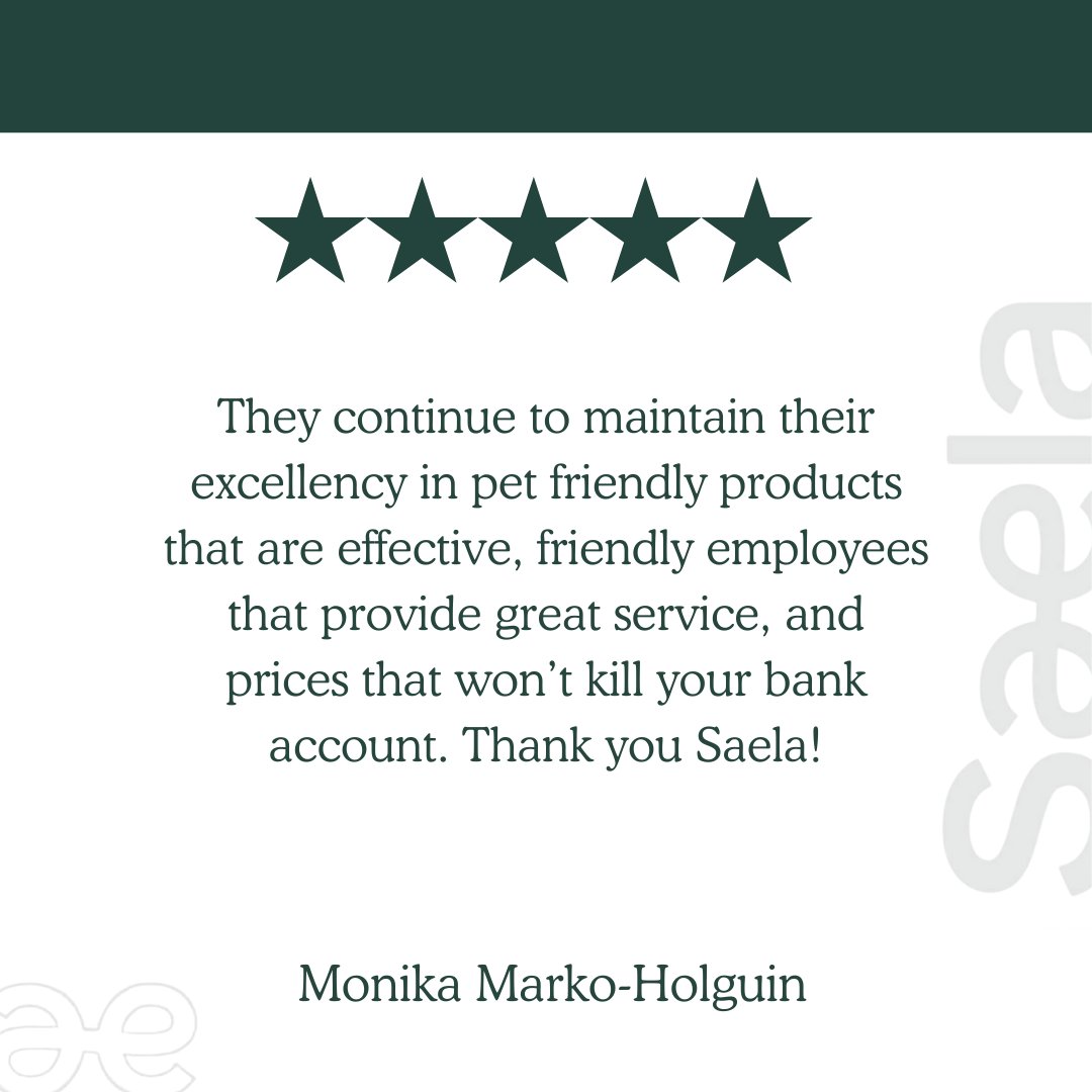 A huge thank you to Monika for sharing the love! Here's to many more happy days for you and your furry friends without breaking the bank! 🐶💚 

#CustomerLove #PetApproved #FiveStarService