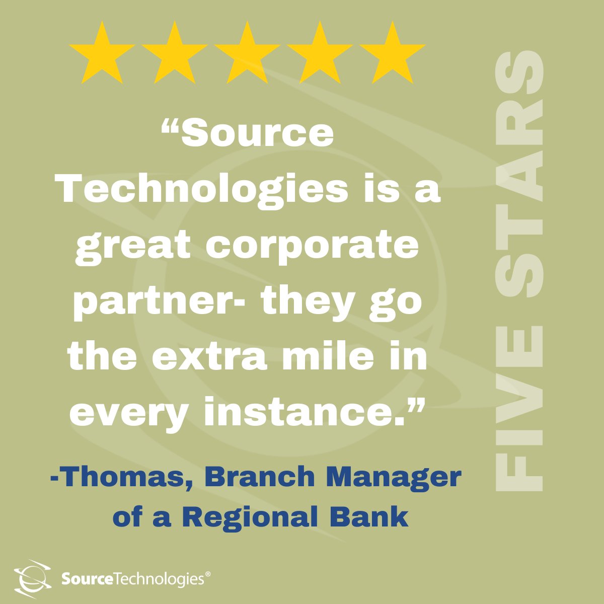 SourceTechnolo4's tweet image. Thank you for your review, Thomas! We love hearing from our customers and look forward to continuing to provide you with five-star service. 

#SourceTechnologies #fivestars #Customers