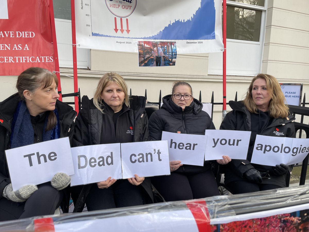 Well, that’s our attendance at Module 2 of the #CovidInquiry done - seats outside while @RishiSunak appears to have been mostly ‘unable to recall’ details of the part he played in the government’s failure to protect lives.